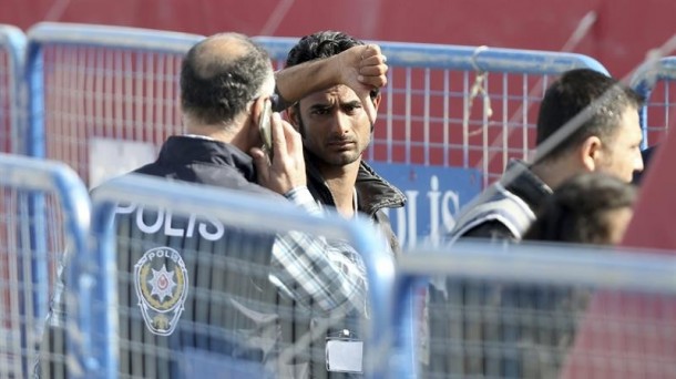 Refugiados errefuxiatuak Turquia Turkia deportados. EFE Refugiados errefuxiatuak Turquia Turkia deportados. EFE