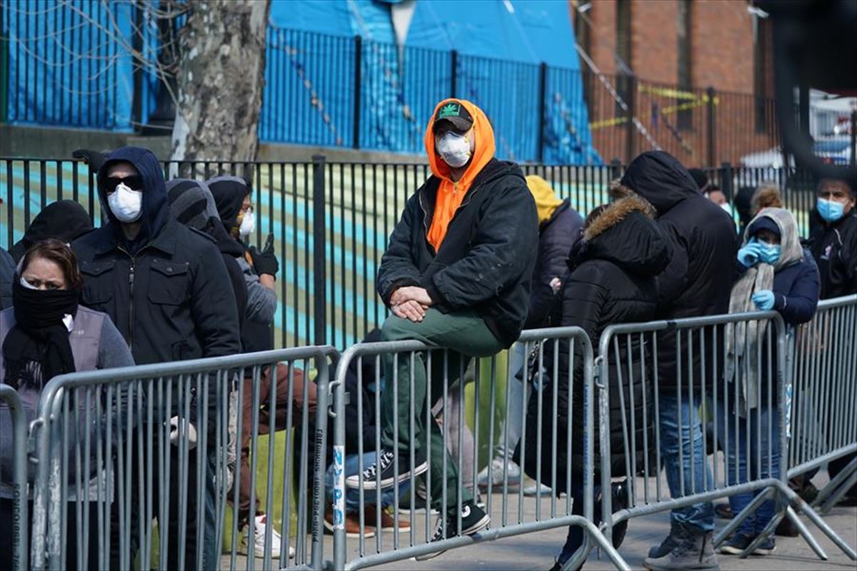 En EE.UU. más de 44.000 personas han contraído el coronavirus, según fuentes oficiales. Foto: Efe. 