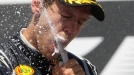 Europako S.N.: Sebastian Vettel (RedBull) Valentzian lortutako garaipena ospatzen. Argazkia: EFE title=