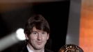 En enero Lionel  Messi recibió el Balón de Oro title=
