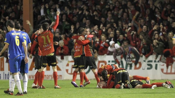 El Mirandés hace historia pasando a semifinales de la Copa del Rey