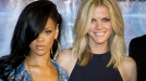 Rihanna eta Brooklyn Decker 'Battleship' pelikularen aurkezpenean. Argazkia: EFE title=
