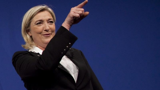 Marine Le Pen lider del Frente Nacional francés. Foto: EFE