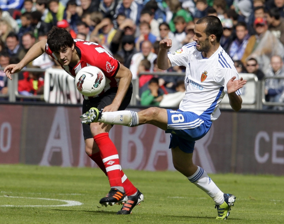 Zaragoza-Athletic (2-0) en la Romareda. Foto: EFE