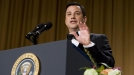 El comedista Jimmy Kimmel, que presentó la gala de los Premios a los Corresponsales de la Casa Blanca. Foto: EFE title=