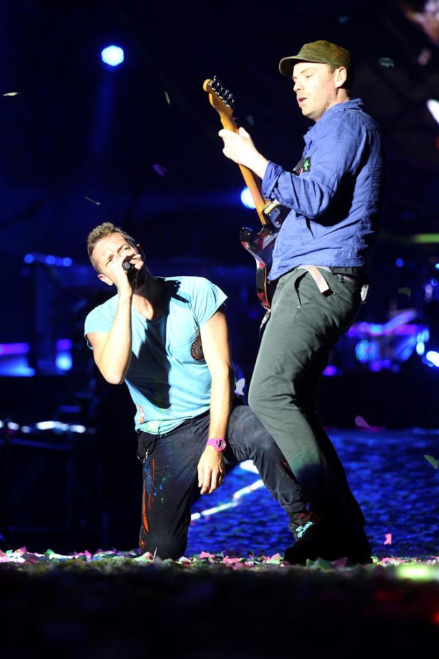 Imágenes del concierto de Coldplay en Madrid EITB