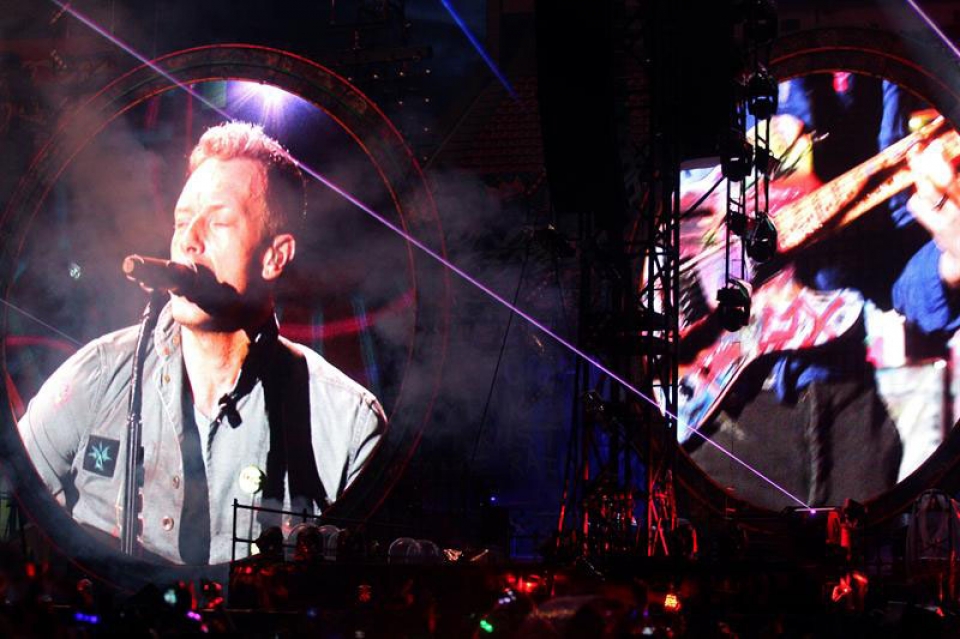 Imágenes del concierto de Coldplay en Madrid EITB