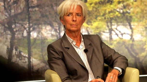 La directora del Fondo Monetario Internacional Christine Lagarde. EFE