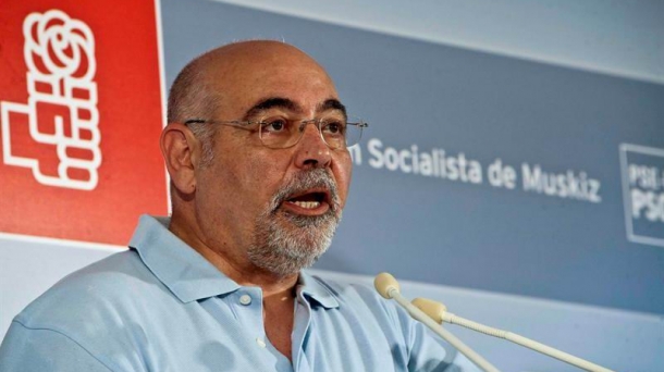 José Antonio Pastor, portavoz del PSE-EE, valora el adelanto de elecciones en Euskadi