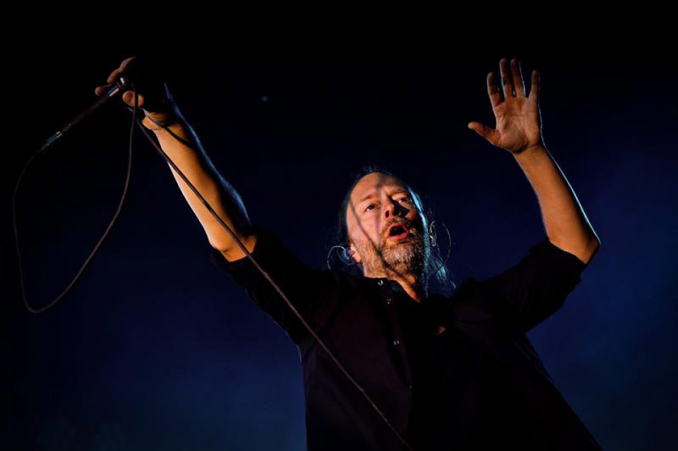 Radioheaden kontzertua Optimus Alive jaialdian (Portugal). Argazkia: EFE