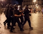 Spanish police clash with protesters in Madrid