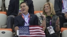 Ann y Mitt Romney en los Juegos Olímpicos de Londres. Foto: EFE title=