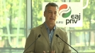 Urkullu asegura que su partido tiene un proyecto para sacar Euskadi adelante