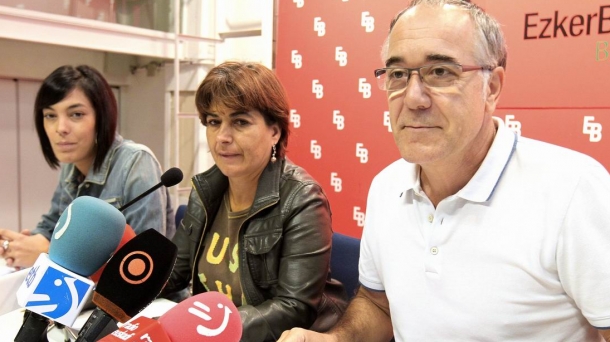 Alba Gutierrez y José Navas (EB). Foto: EFE