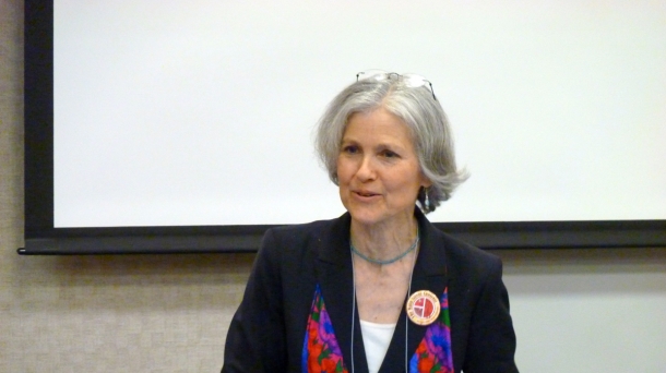 Jill Stein, Alderdi Berdearen hautagaia. Argazkia: jillstein.org