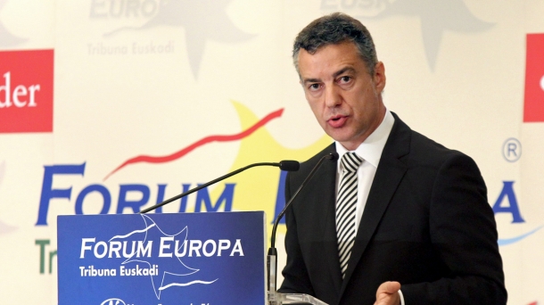 El presidente del PNV y candidato a lehendakari, Iñigo Urkullu. EFE