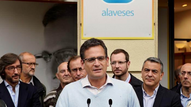El candidato del PP vasco a la Lehendakaritza, Antonio Basagoiti. Foto: EFE