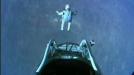 Austrian extreme athlete's 24-mile jump from stratosphere