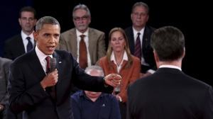 Strong debate performance for President Barack Obama. Photo: EFE