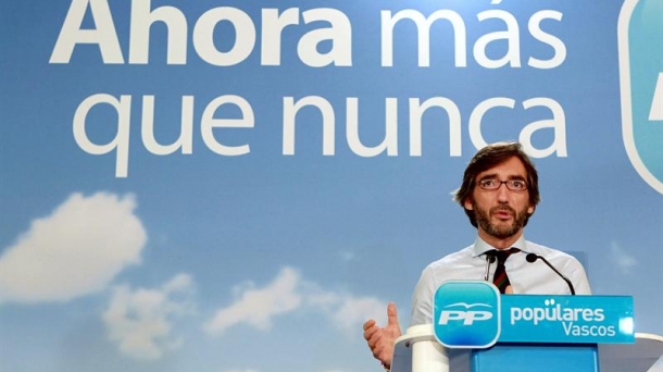Iñaki Oyarzabal PPren Euskadiko idazkari nagusia.