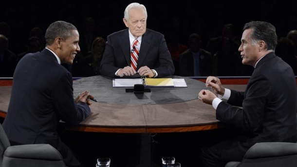 Tercer y último debate entre Obama y Romney