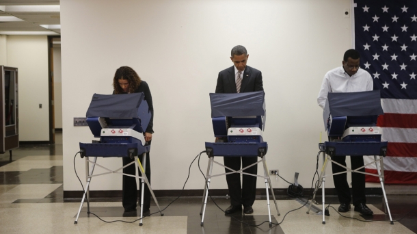 Obama ya ha votado