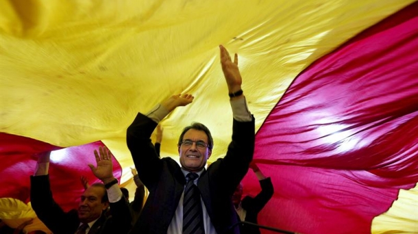 El candidato de CiU a presidente en las elecciones catalanas, Artur Mas.