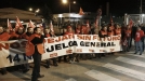 Protesta en la fábrica de Volkswagen en Navarra. Foto: EFE title=