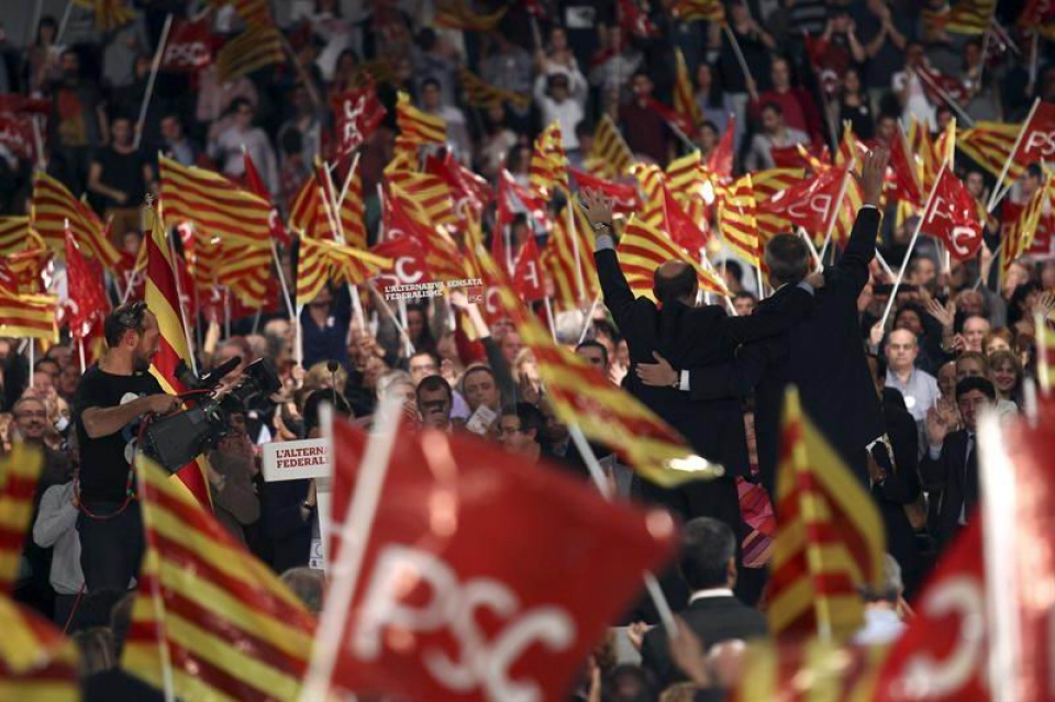 Pere Navarro, líder del Partido Socialista de Cataluña. Foto: EFE