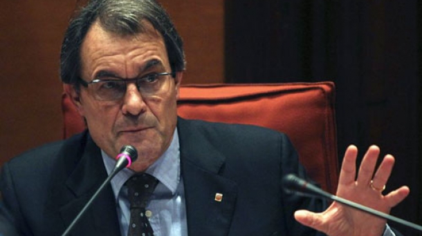 El presidente de la Generalitat de Cataluña en funciones, Artur Mas