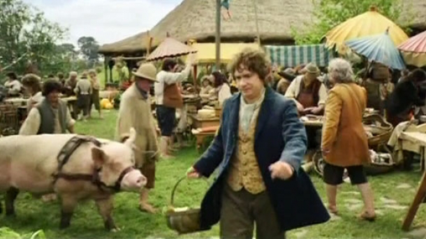 'The Hobbit: An Unexpected Journey' filmaren trailerra
