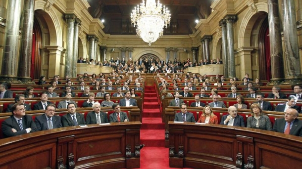 El Parlament de Cataluña. EFE