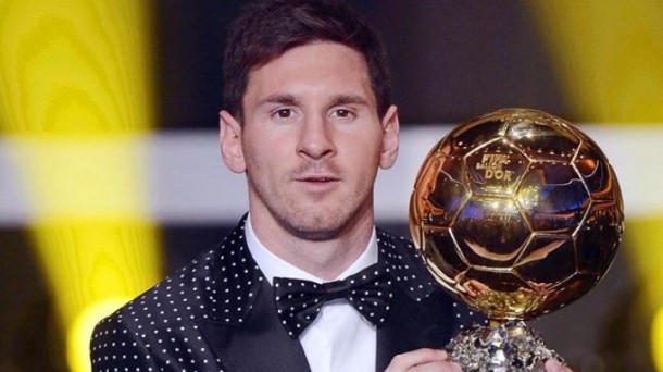 Lionel Messi, balón de Oro 2012
