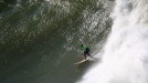 Spectacular big waves at the Punta Galea challenge