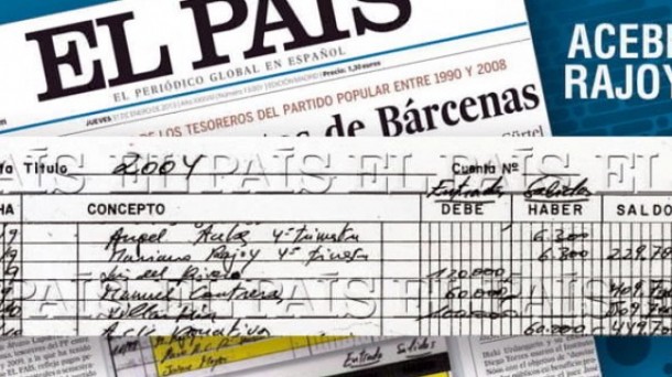 El Pais last week published what it called ''Barcenas' secret papers''