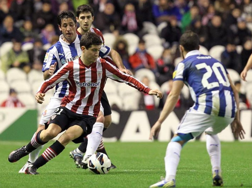 Athletic-Espanyol (0-4). EFE