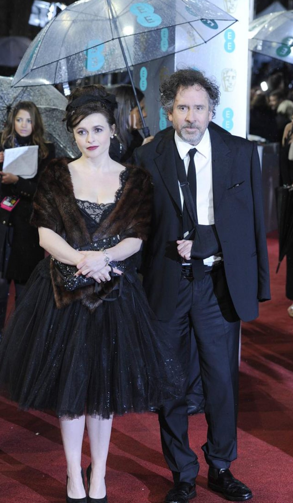 Helena Bonham Carter y Tim Burton. Foto: EFE