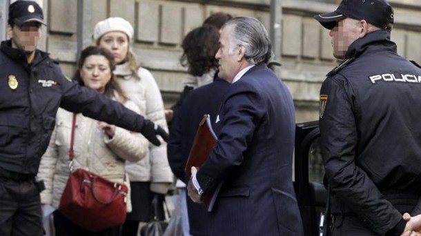 Former treasurer of Spain's ruling party Luis Barcenas. Photo: EFE