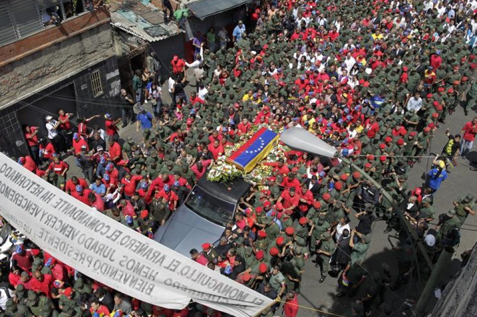 Траур в стране что значит. Венесуэла Каракас траур Уго Чавес. Прощание с Уго Чавесом. Каракас при Чавесе. Землетрясение в Каракасе 1812.