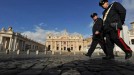 Expectation and tight security measures in Rome