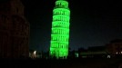 Skylines across the world go green to mark St. Patrick's Day