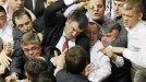 Brawl in parliament after lawmaker delivers speech in Russian