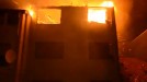 Fire in Bermeo: Video by Jonathan Rodríguez