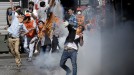 Altercados durante las manifestaciones en Turquía. EFE. title=