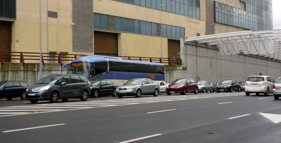 Imagen de los nuevos accesos a Bilbao por San Mamés. Foto: eitbcom