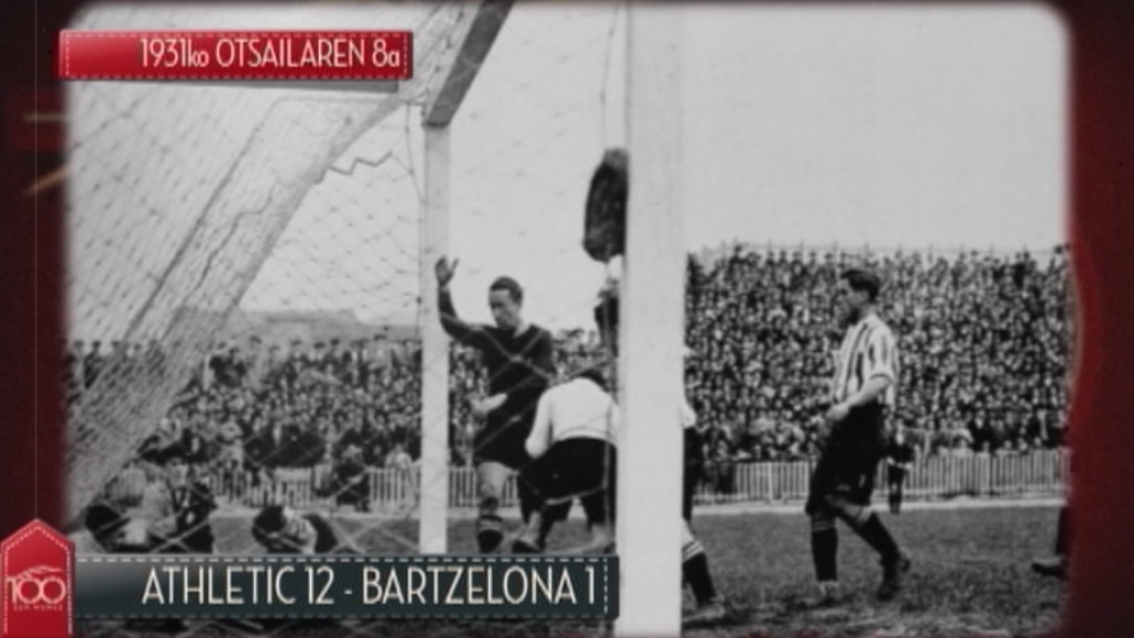Video Athletic 12 Barcelona 1 Historia De San Mames Eitb Videos