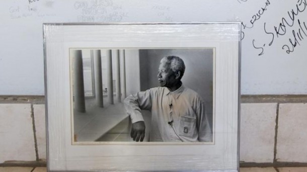 Nelson Mandela pasó 27 años de su vida en la cárcel. Foto: Efe