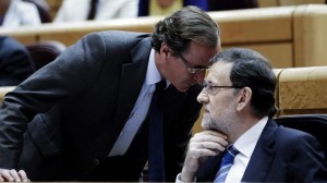 Alfonso Alonso eta Mariano Rajoy. Argazkia: EFE