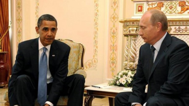 Un encuentro entre Barack Obama y Vladimir Putin. EFE
