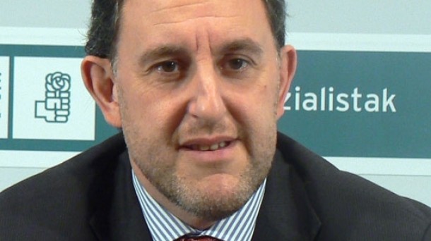 El portavoz del PSE-EE en el Ayuntamiento de Bilbao, Alfonso Gil. Foto: EiTB
